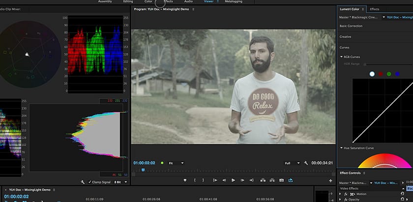 Create Custom Workspaces for Color Correcting in Premiere Pro CC