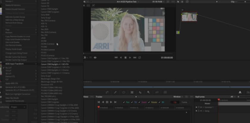How to set up ACES for ARRI footage in DaVinci Resolve