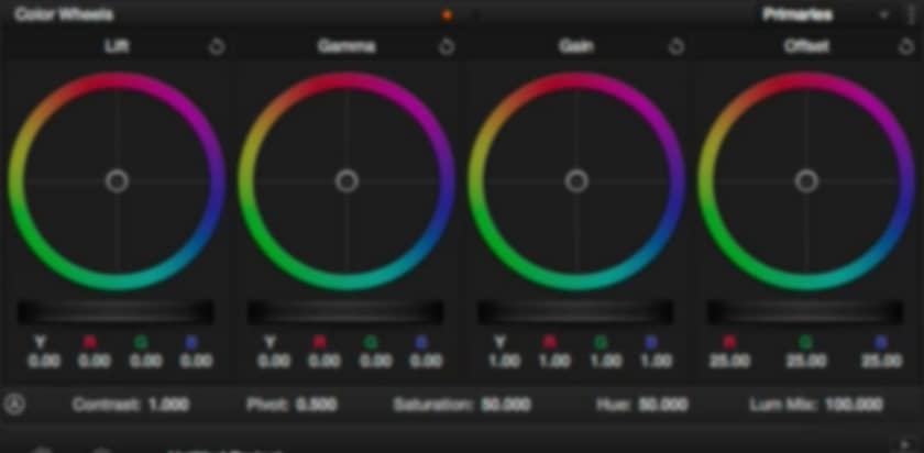 Color Correcting with Log Controls in DaVinci Resolve: An Overview