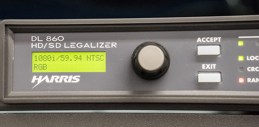 Legalizing Video With The Harris DL860