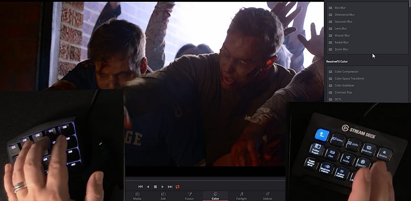 Using the El Gato Stream Deck & Orbweaver with the Resolve Mini Control Surface