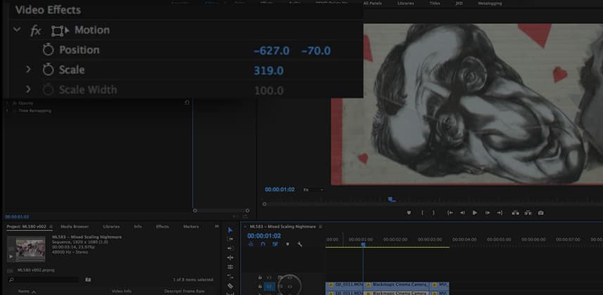 How To Handle Scaling In XML Workflows for Premiere Pro