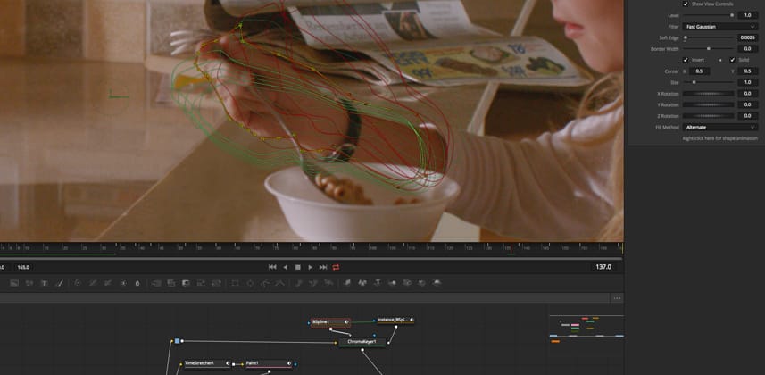 Paint and Rotoscoping in Resolve Fusion Part 2