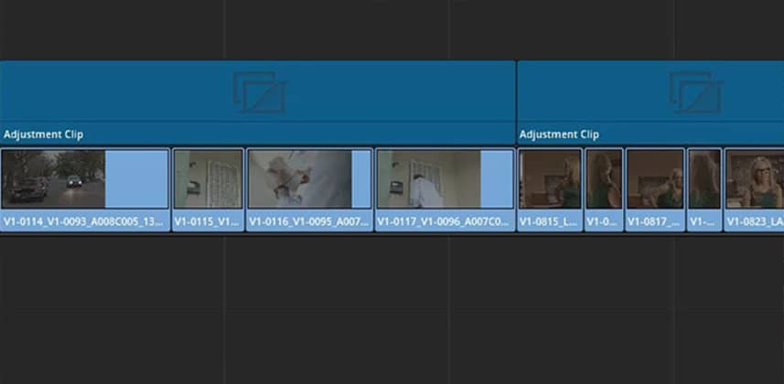 How To Use Adjustment Clips in DaVinci Resolve 16