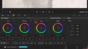 Setting the White Point in DaVinci Resolve 14