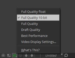 Media Composer's timeline playback settings