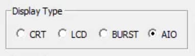 The proper Display Type setting for the i1 Display Pro OEM, Rev. B