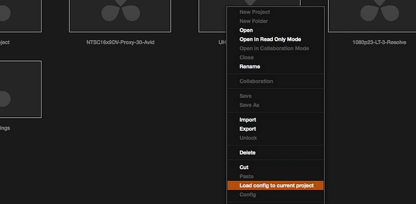 How to Become a DaVinci Resolve Project Preset Ninja