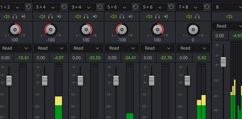Delivering Multi-Channel Audio From Resolve