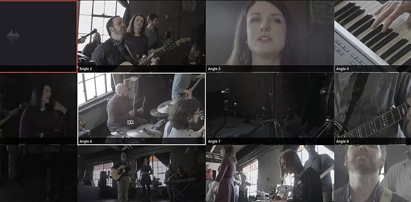 How to adjust camera angles in a multicam clip in DaVinci Resolve