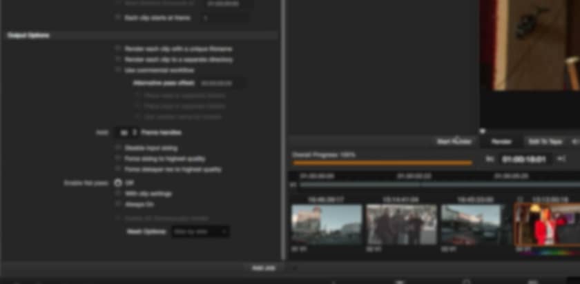 DaVinci Resolve: Working With 'Handles' While Color Correcting