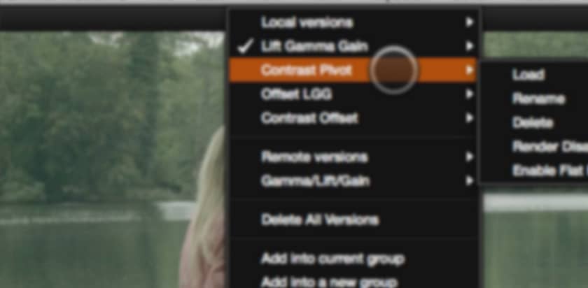 Color Correcting Using LUTs