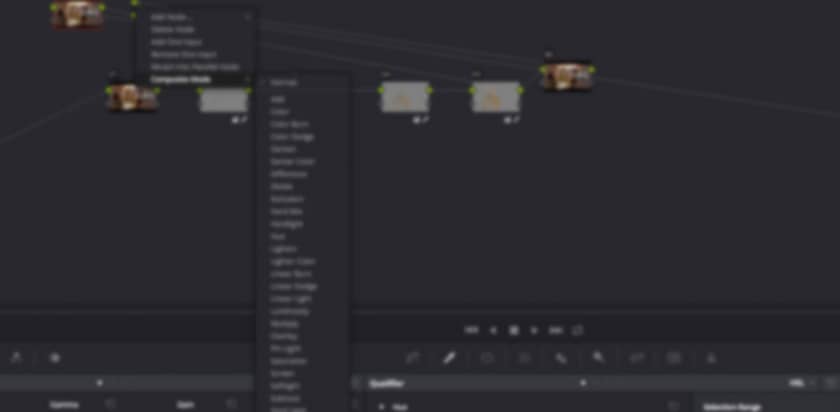 Resolve 11 Softlight Blending Mode