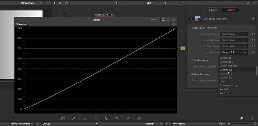 How to choose between Gamma 2.2 and Gamma 2.4 when color correcting?