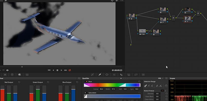 How to create Photoshop Channel Masks in DaVinci Resolve: Part 2