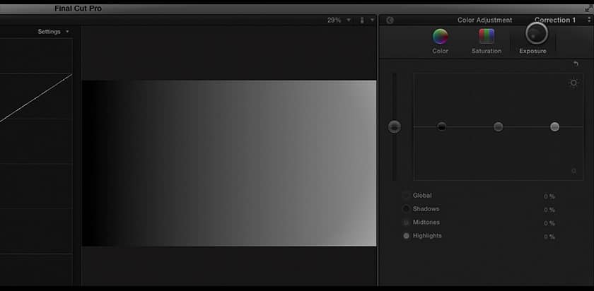 Understanding the FCP X Color Board Exposure Controls