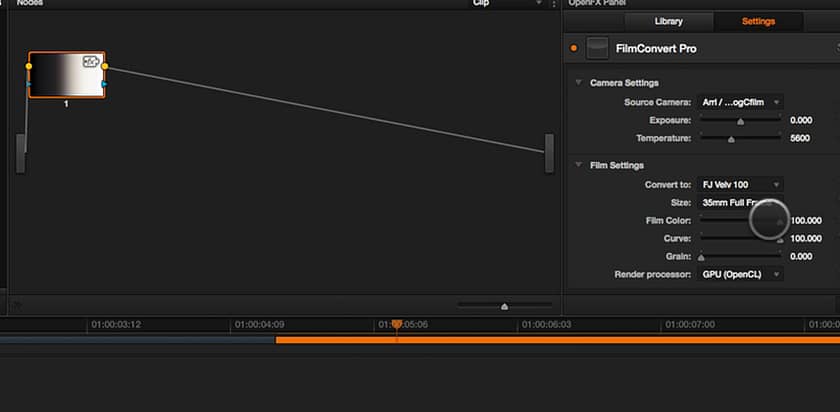 OpenFX Film Convert Plug In Introduction – Part 1