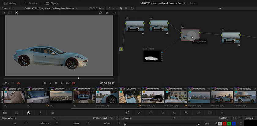 Working with External Mattes in DaVinci Resolve, Part 1