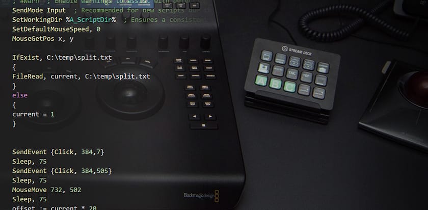 How To Script Streamdeck with Autohotkey