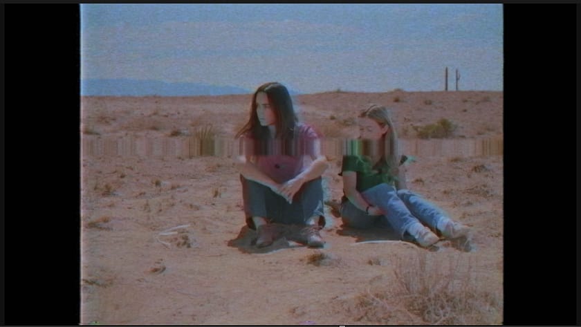 The 'Tape Wrinkle' effect from the VHS plug-in