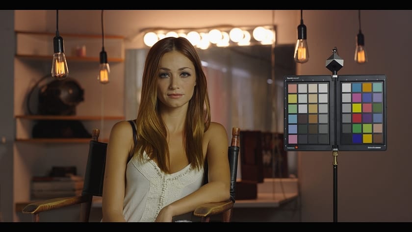 A real-world test image with Arri's LogC to Rec709 LUT applied.