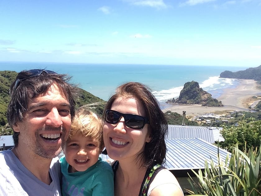 Leo and family in Auckland, New Zealand
