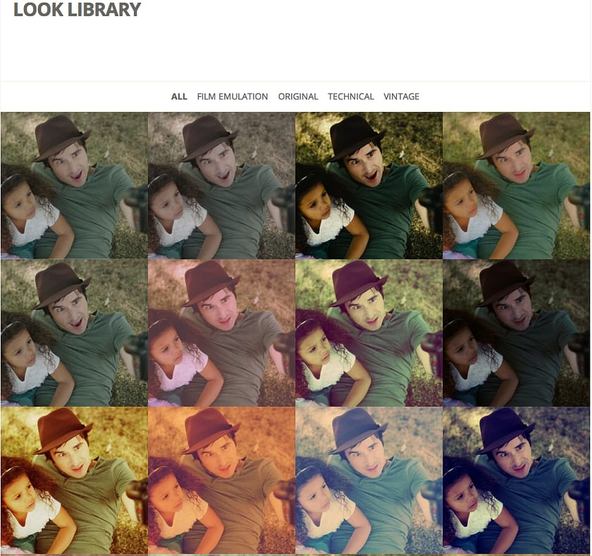 Dan's 2013 LUT Look Library