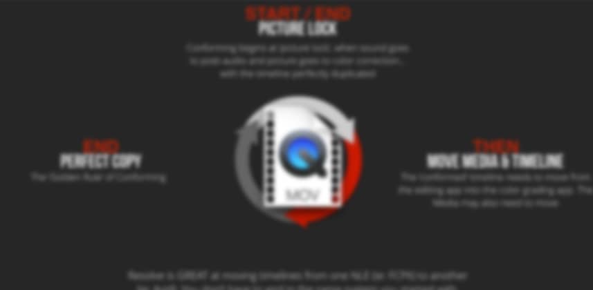 Understanding the Golden Rule of 'Conforming Timelines' for Color Correction