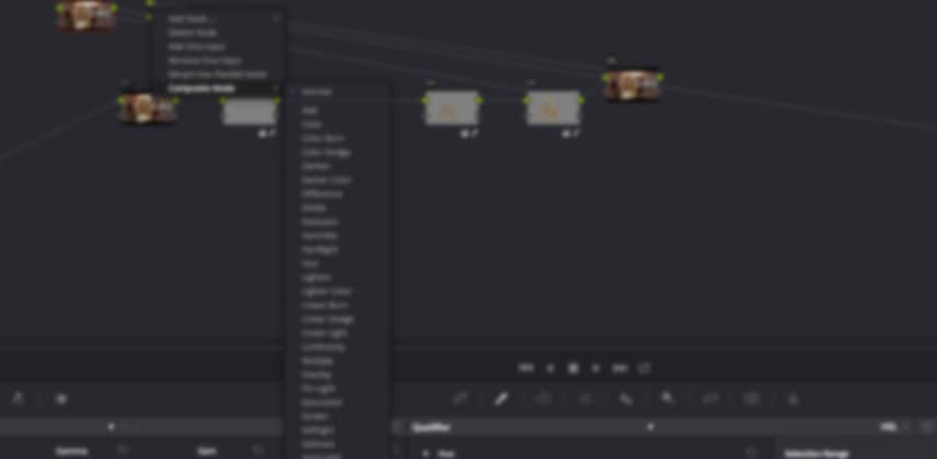 Resolve 11 Softlight Blending Mode