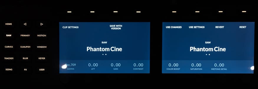 LCD screens with Camera RAW adjustments.