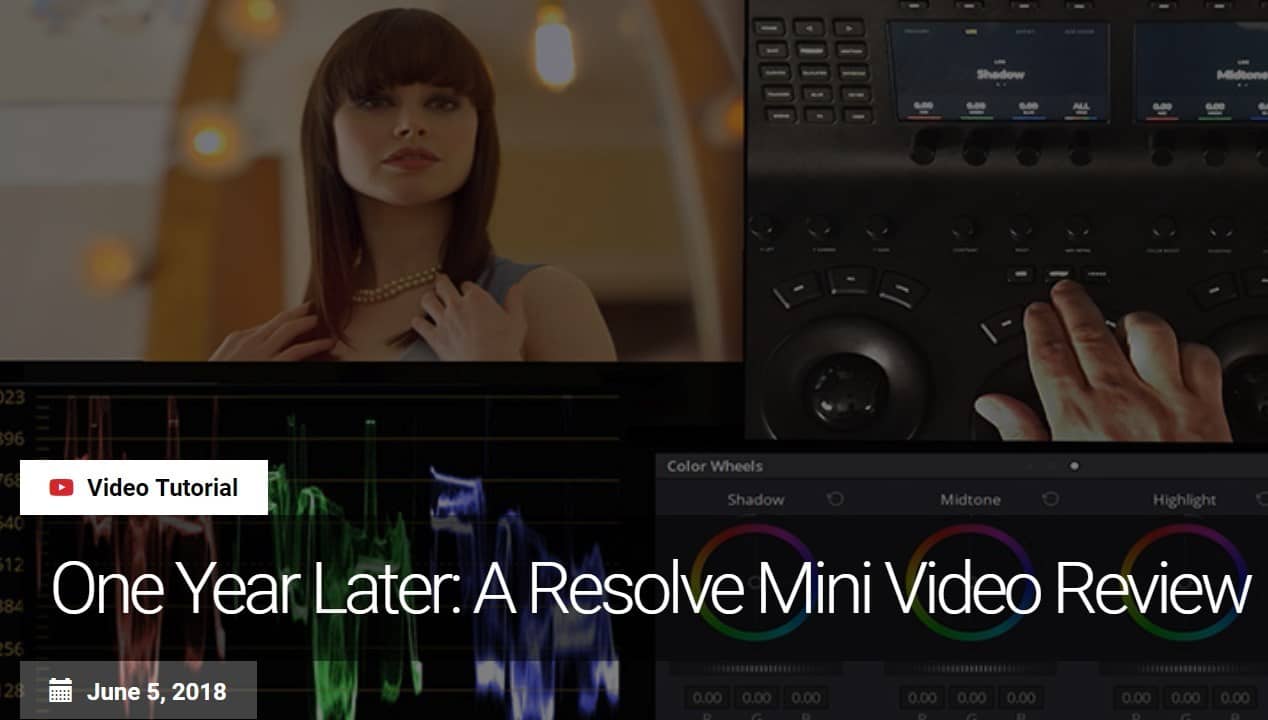 One Year Later: A Video Review of the Resolve Mini Control One Year Later: A Video Review of the Resolve Mini Control