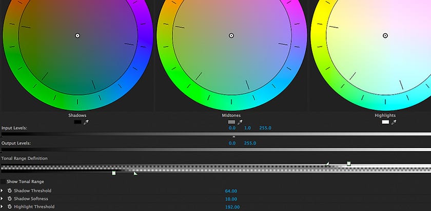 Getting Better Grades In Premiere Pro: The Tonal Range Definition