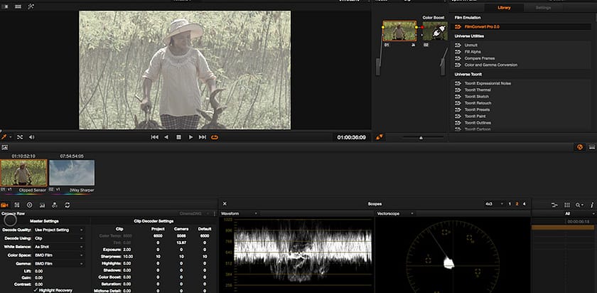 Ideas on color correcting raw footage using Camera Raw controls
