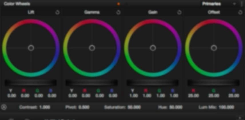 Color Correcting with Log Controls in DaVinci Resolve: An Overview
