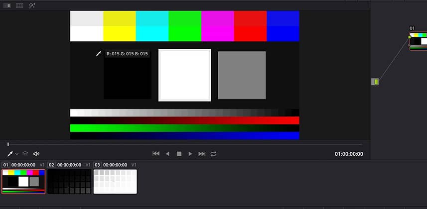Precalibration steps for video reference displays, Part 1