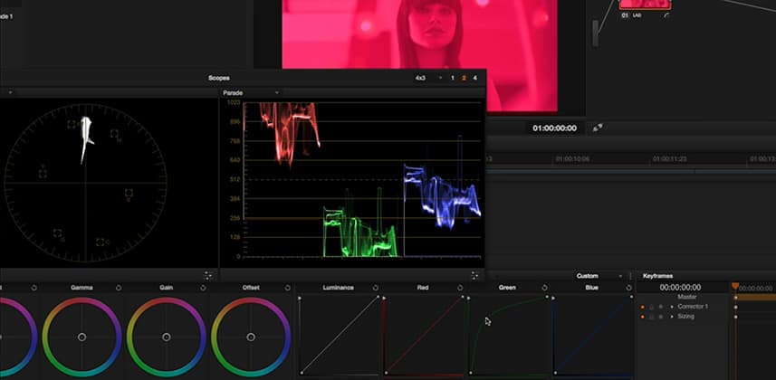Color Correcting in LAB with DaVinci Resolve 11