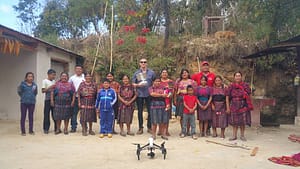 Mike Mazur on location in Guatemala... with his drone