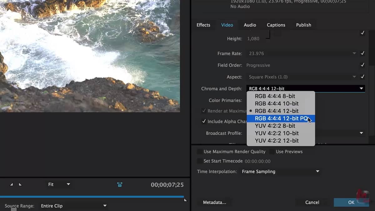 How to set up Premiere Pro for High Dynamic Range (HDR) color correction