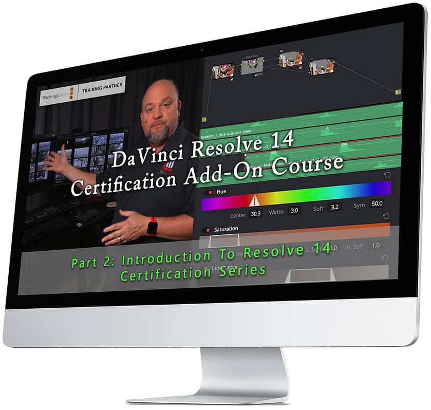 Introduction to DaVinci Resolve 14 Tutorial Certification Series